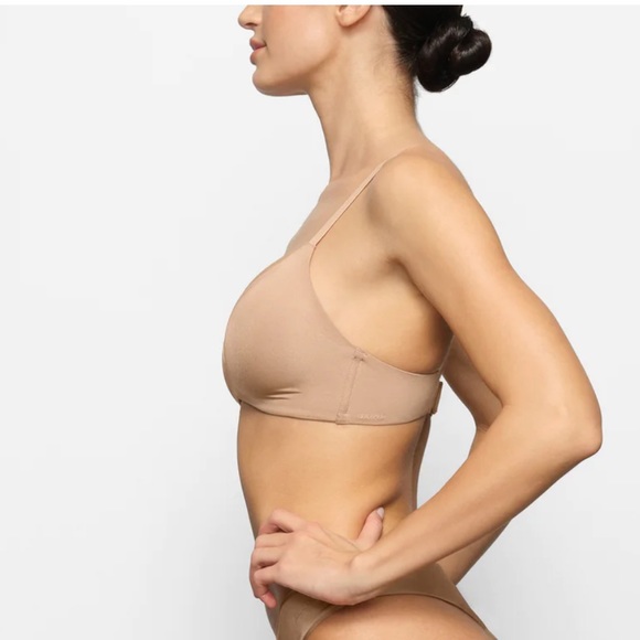 ✨SKIMS WIRELESS FORM  T SHIRT BRA CLAY 32C 34C - Picture 6 of 6